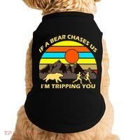 If A Bear Chases Us I'm Tripping You Doggie Tank thumb 0
