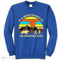 If A Bear Chases Us I'm Tripping You Sweatshirt thumb 0