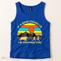 If A Bear Chases Us I'm Tripping You Tank Top thumb 2