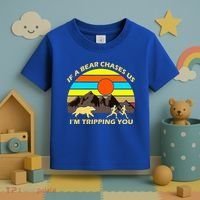 If A Bear Chases Us I'm Tripping You Toddler T-Shirt thumb 3