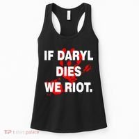 If Daryl Dies We Riot Women's Tank Top thumb 0