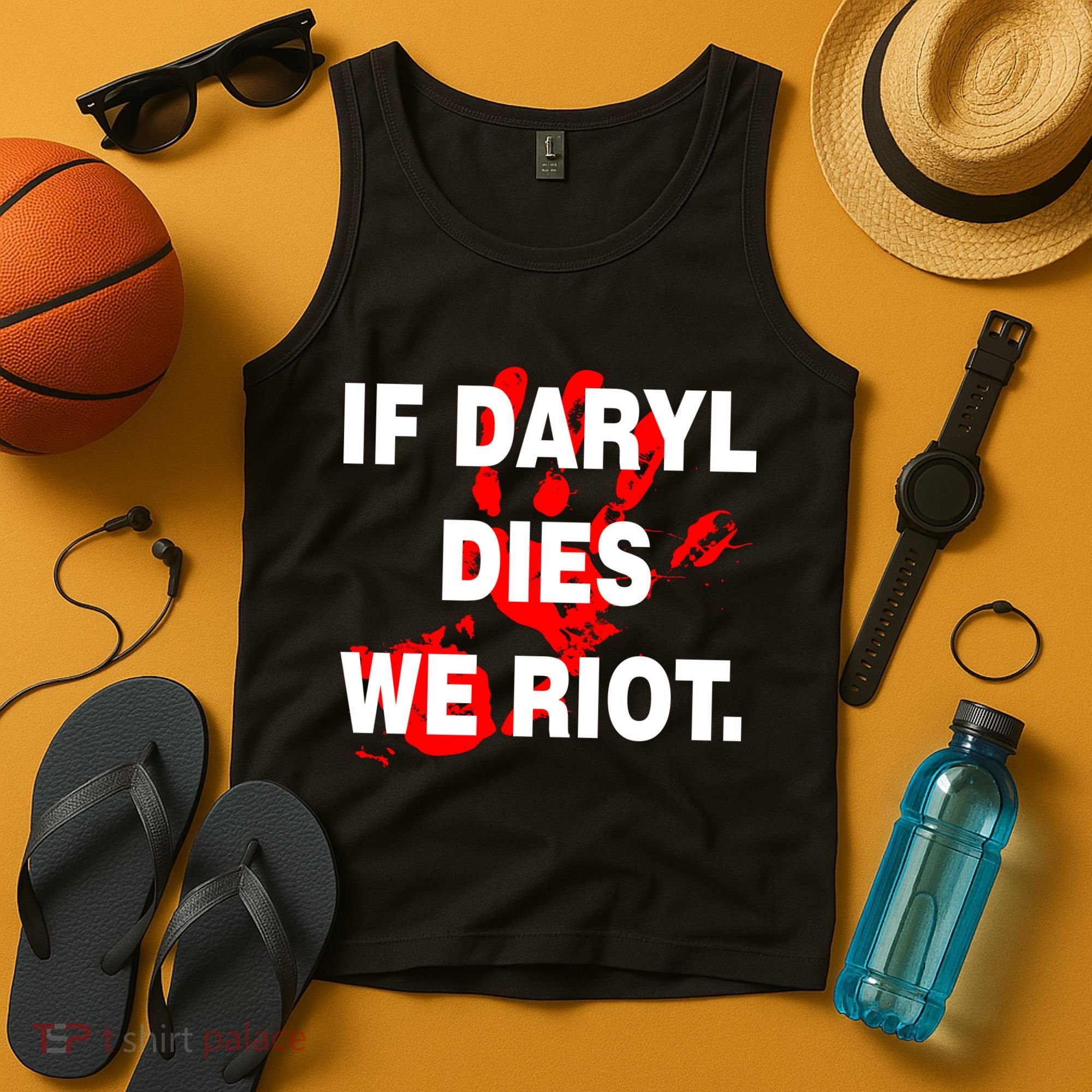 If Daryl Dies We Riot Tank Top