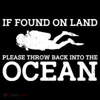 If Found On Land Please Throw Back Into The Ocean Backpack thumb 2