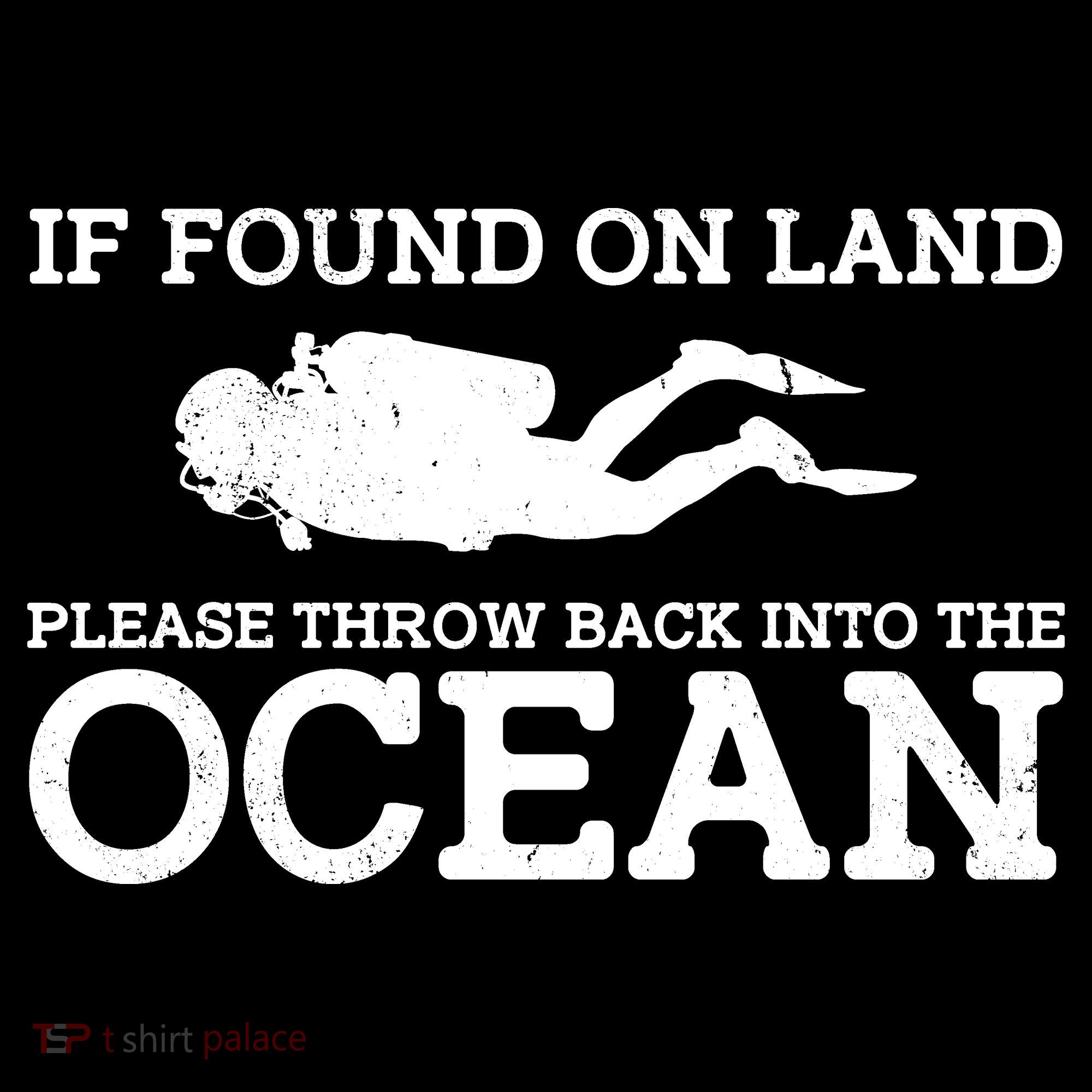 If Found On Land Please Throw Back Into The Ocean Backpack