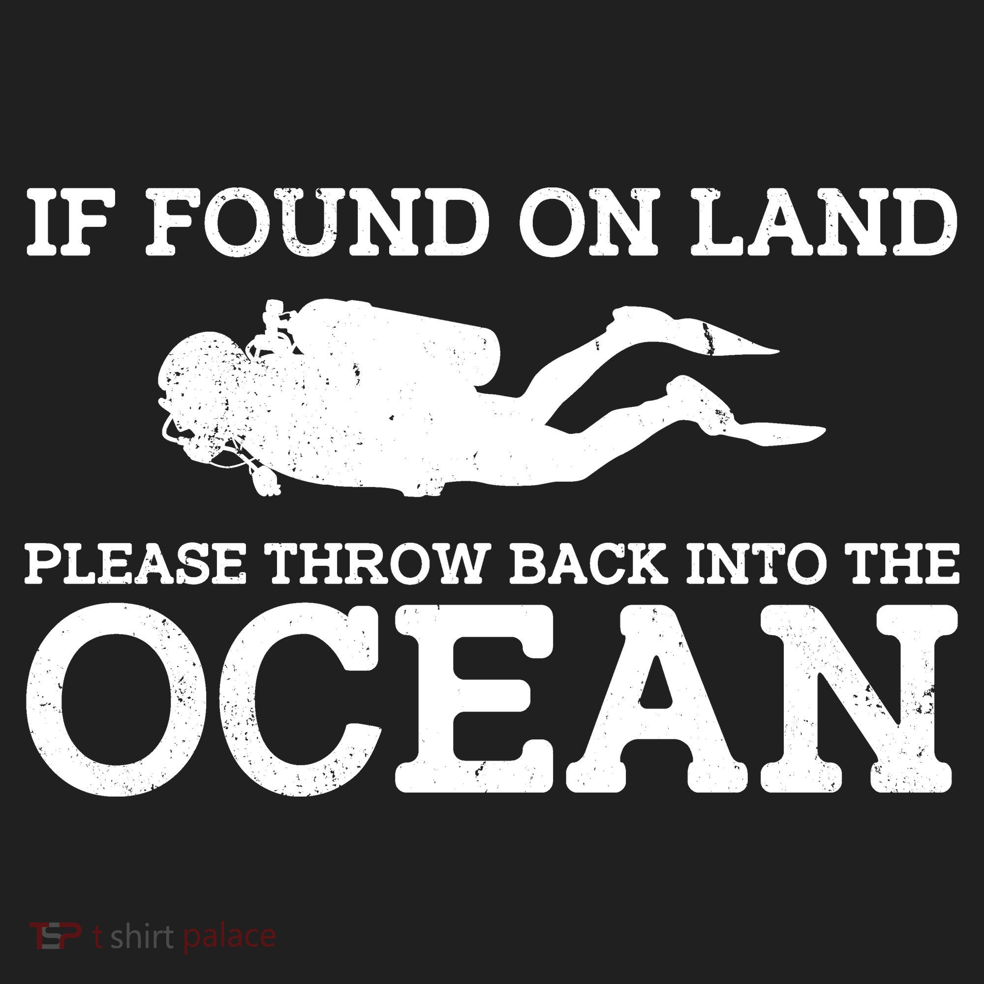 If Found On Land Please Throw Back Into The Ocean Tumbler
