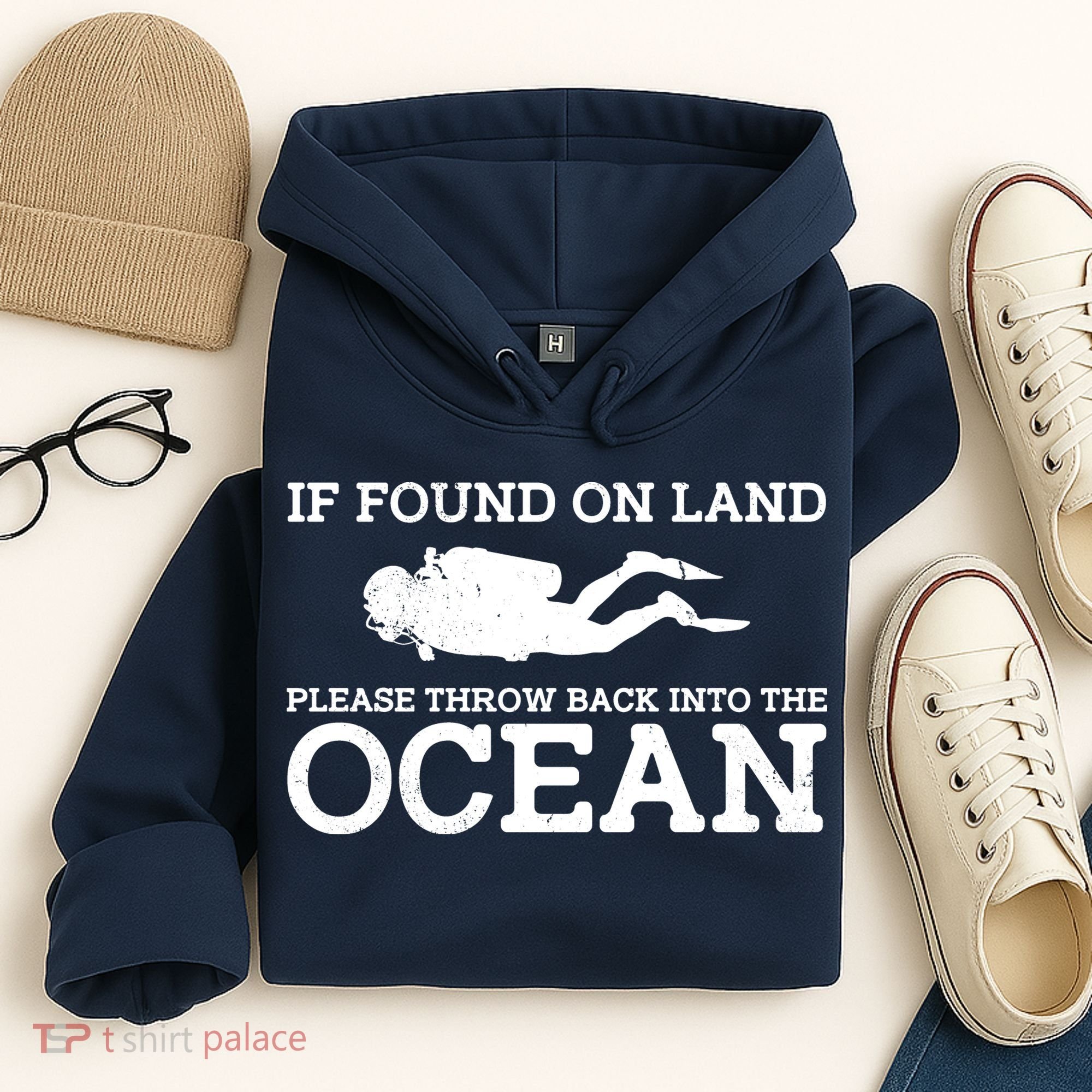 If Found On Land Please Throw Back Into The Ocean Hoodie