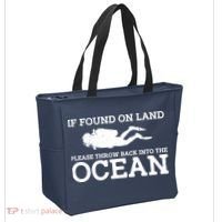 If Found On Land Please Throw Back Into The Ocean Tote Bag thumb 2