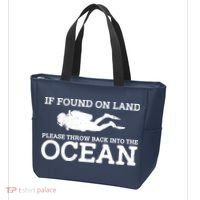 If Found On Land Please Throw Back Into The Ocean Tote Bag thumb 3