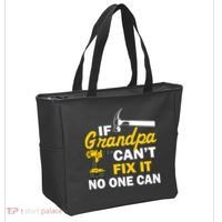 If Grandpa Can't Fix It No One Can Tote Bag thumb 2