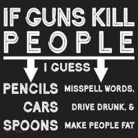If Guns Kill People Funny 2nd Amendment Gun Rights Women's Sweatshirt thumb 2