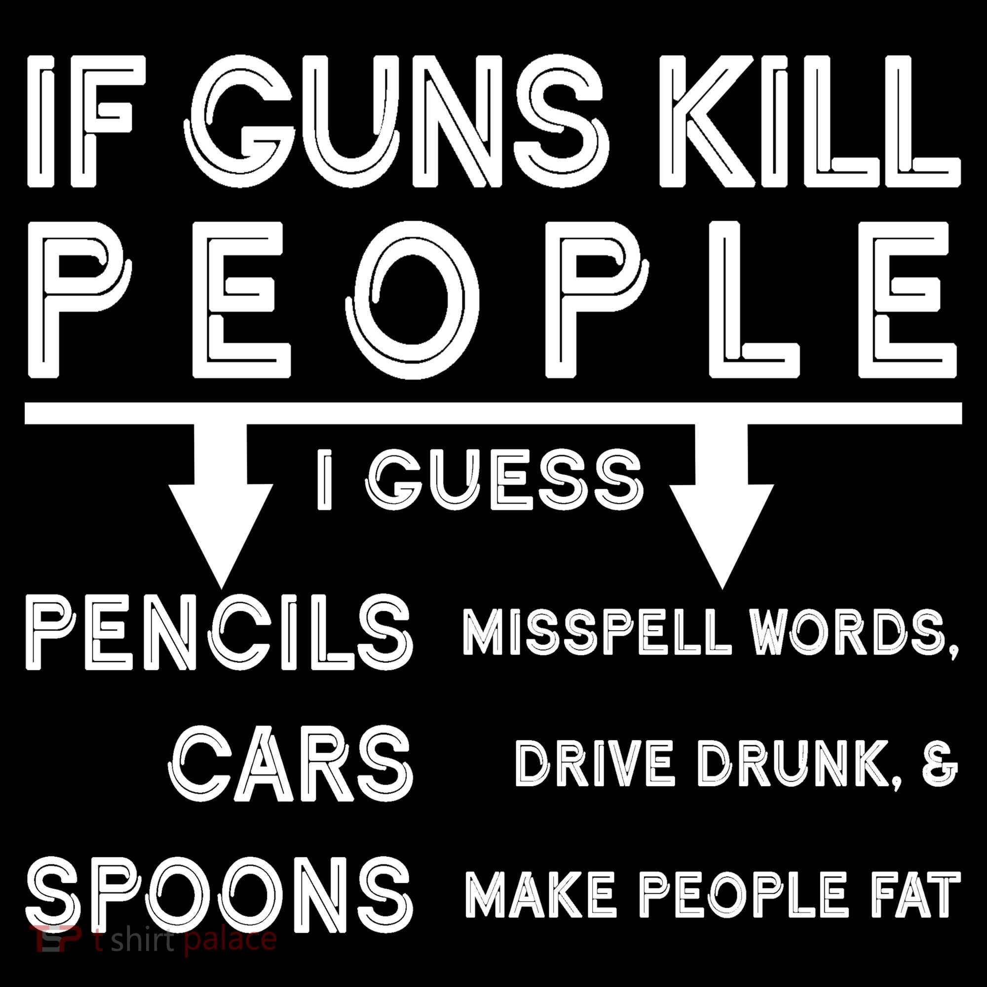 If Guns Kill People Funny 2nd Amendment Gun Rights USA-Made Doggie Bandana