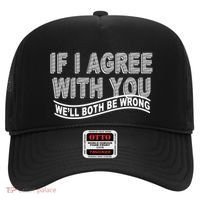 If I Agree With You We'll Both Be Wrong Funny Hat thumb 0
