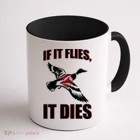 If It Flies It dies Coffee Mug thumb 1