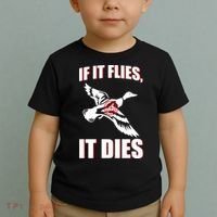 If It Flies It dies Toddler T-Shirt thumb 2