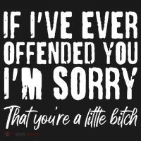 If I've Ever Offended You I'm Sorry That You're A Little B!tch Women's Tank Top thumb 5