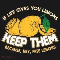 If Life Gives You Lemons Keep Them Backpack thumb 2