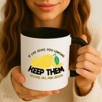 If Life Gives You Lemons Keep Them Coffee Mug thumb 3