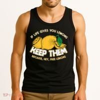 If Life Gives You Lemons Keep Them Tank Top thumb 3