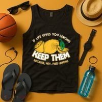 If Life Gives You Lemons Keep Them Tank Top thumb 4