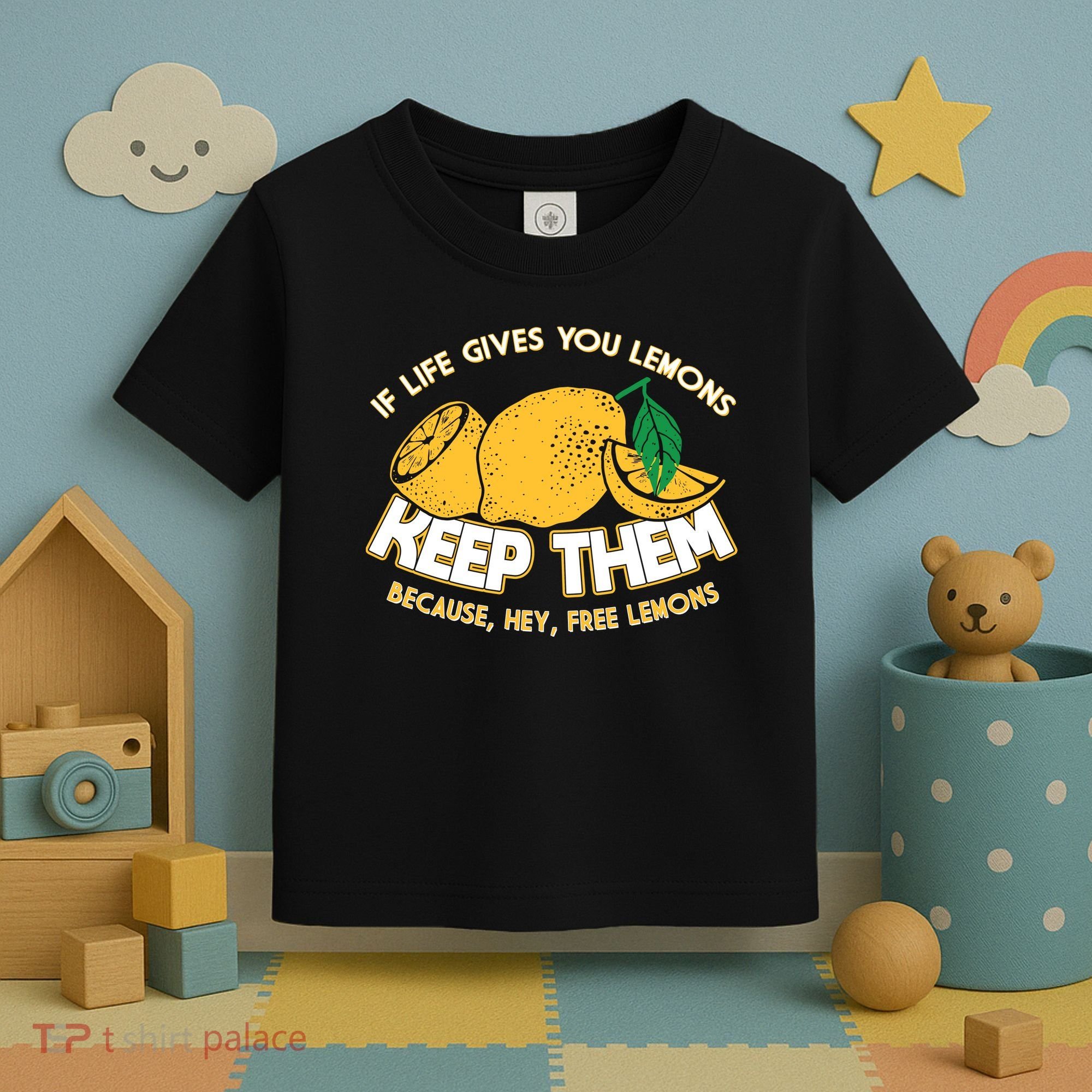 If Life Gives You Lemons Keep Them Toddler T-Shirt