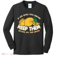 If Life Gives You Lemons Keep Them Kids Long Sleeve Shirt thumb 0