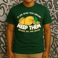 If Life Gives You Lemons Keep Them T-Shirt thumb 3