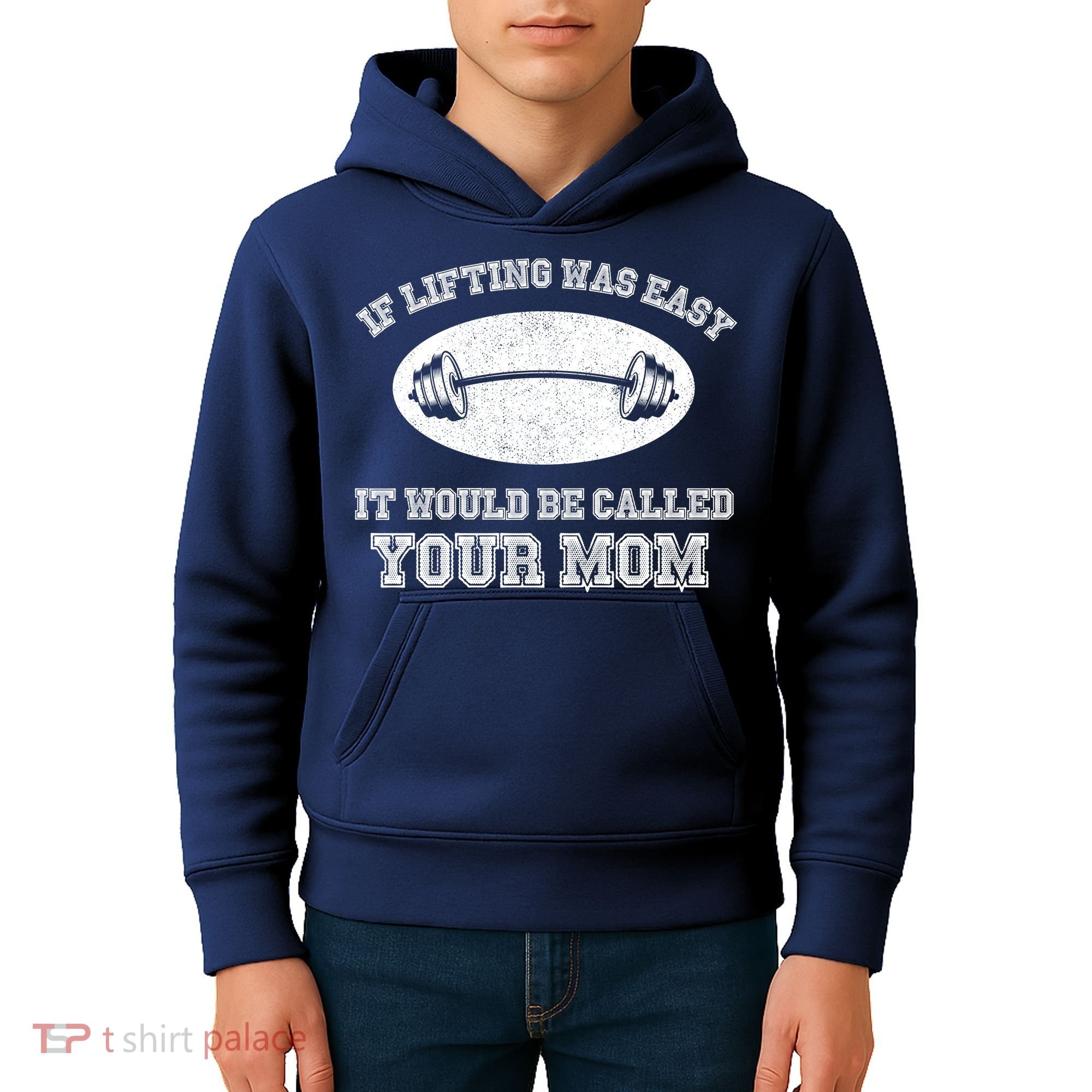 If Lifting Was Easy It Would Be Called Your Mom Kids Hoodie