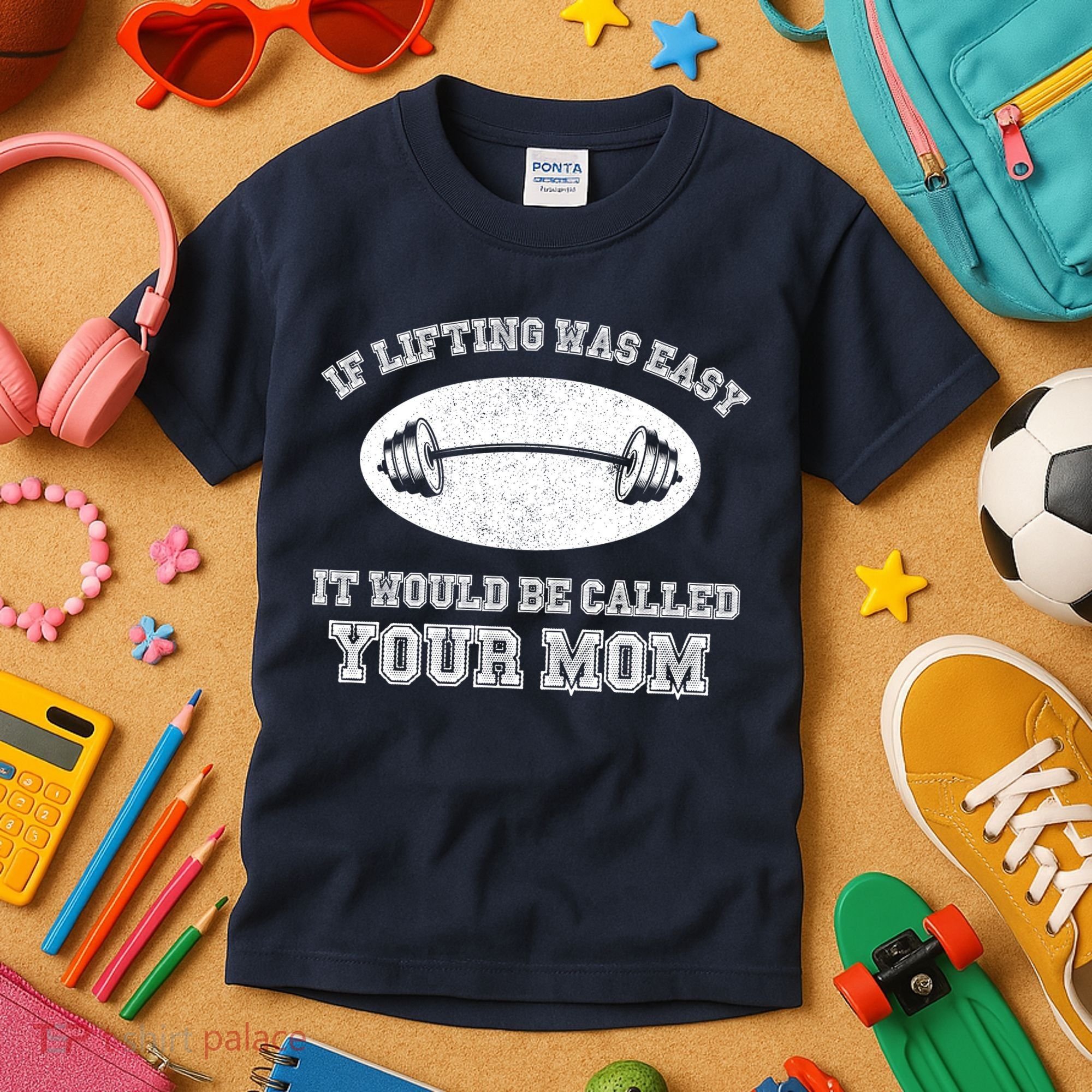If Lifting Was Easy It Would Be Called Your Mom Kids T-Shirt