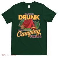 If Lost Or Drunk Return To My Camping Friends T-Shirt thumb 0