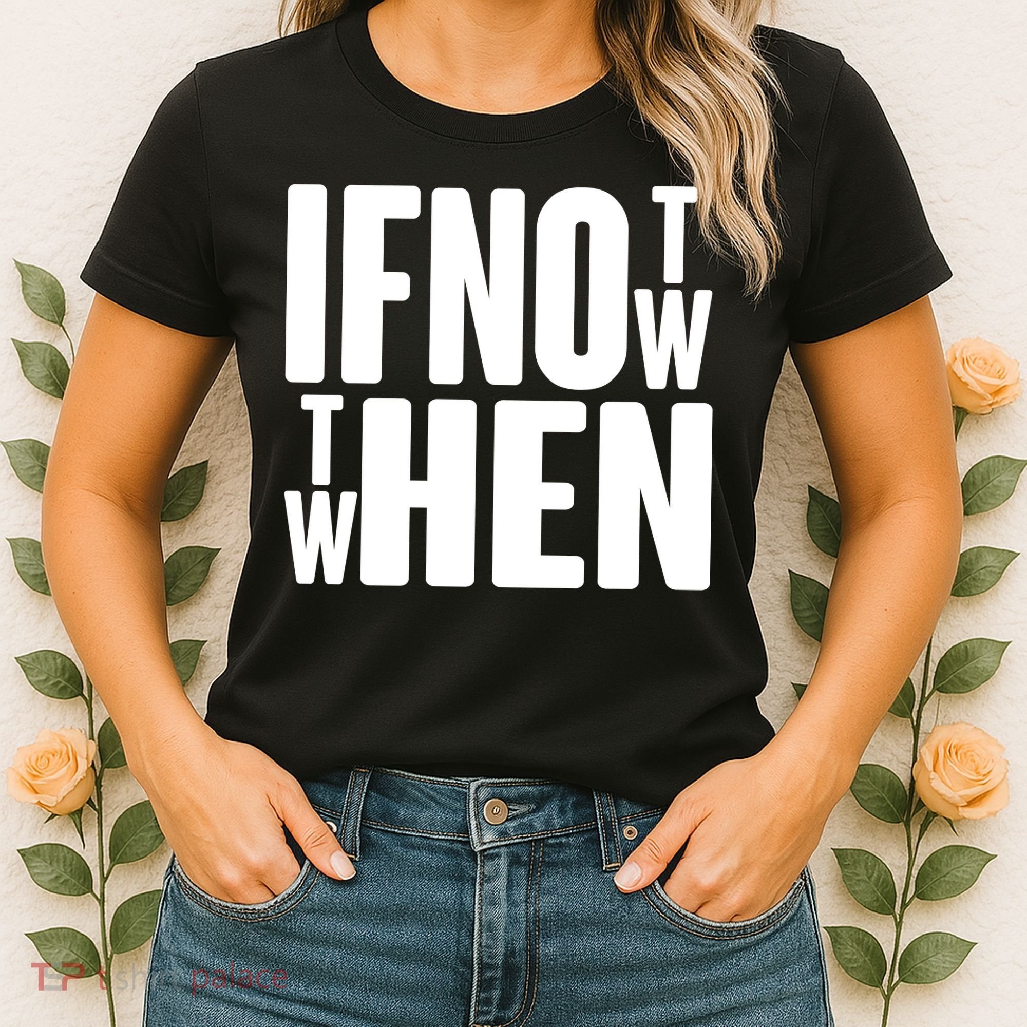 If Not Now Then When Women's T-Shirt