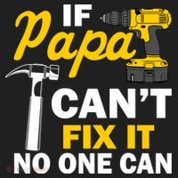 If Papa Can't Fix It No One Can Golf Towel thumb 3