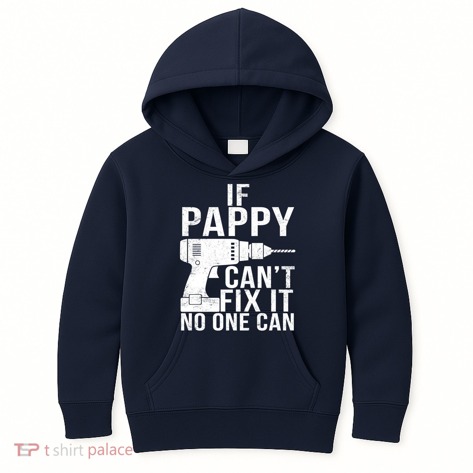 If Pappy Can't Fix It No One Can Kids Hoodie