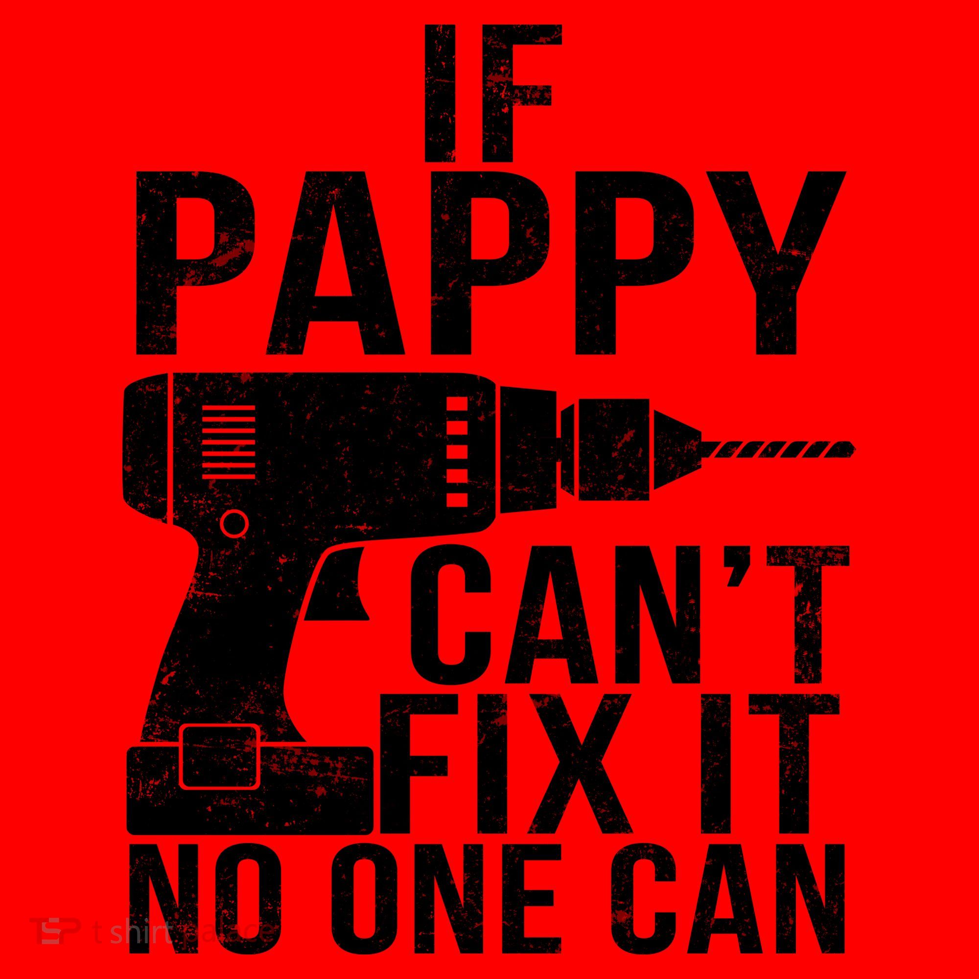 If Pappy Can't Fix It No One Can Santa Hat