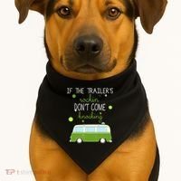 If The Trailers Rockin Don't Come Knockin USA-Made Doggie Bandana thumb 1