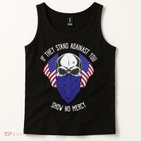 If They Stand Against Show No Mercy Tank Top thumb 2