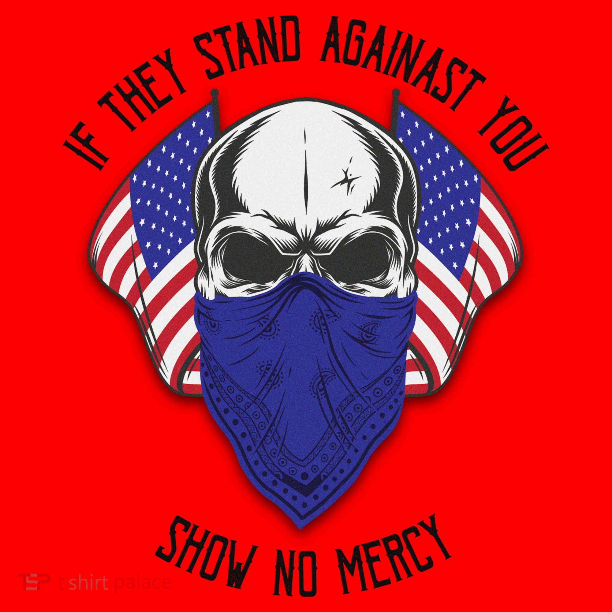 If They Stand Against Show No Mercy Santa Hat