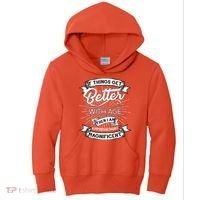 If Things Get Better With Age Then I Am Approaching Magnificent  Kids Hoodie thumb 0