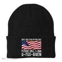 If This Flag Offend You Call 1 888-0-Fux-Given Beanie thumb 0