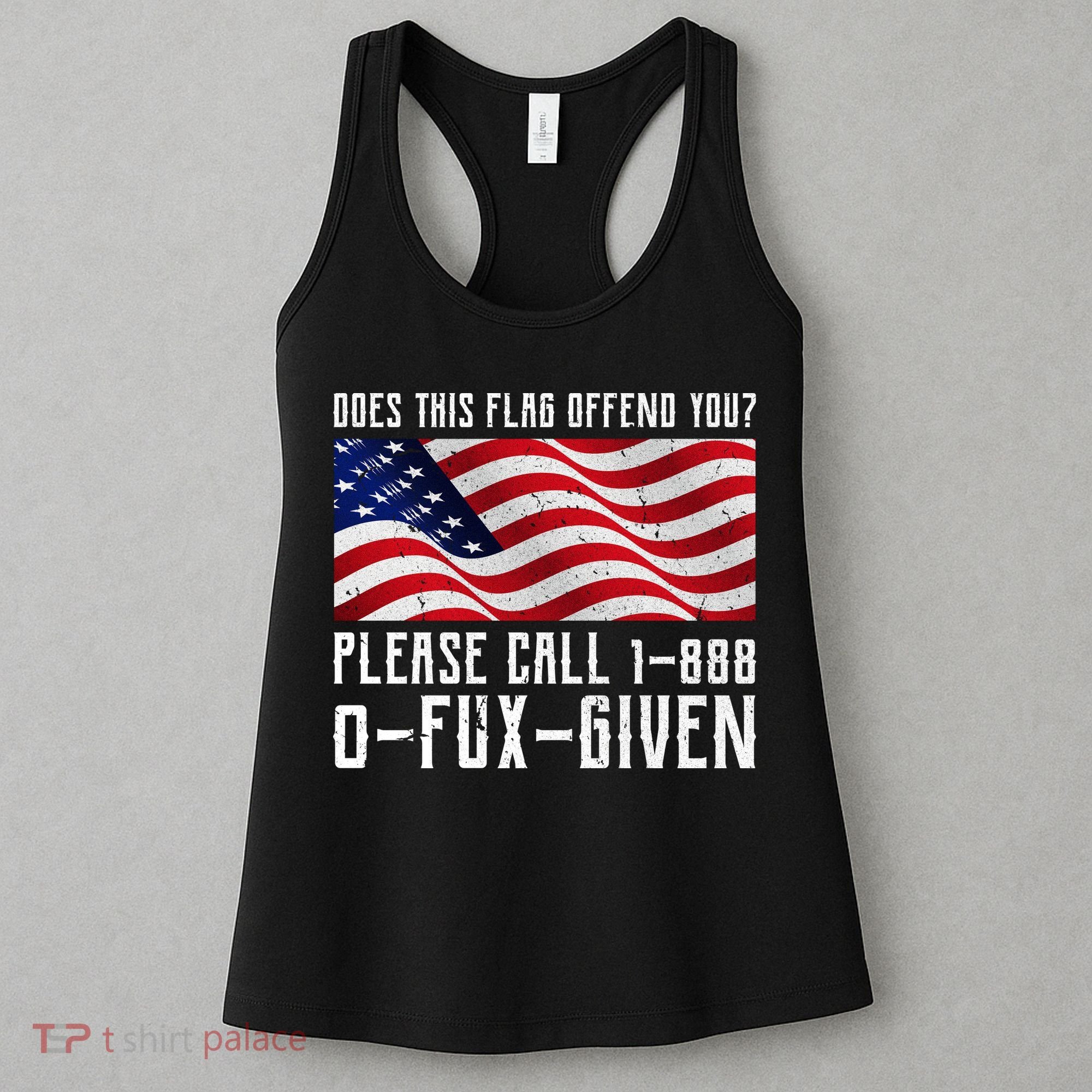 If This Flag Offend You Call 1 888-0-Fux-Given Women's Tank Top