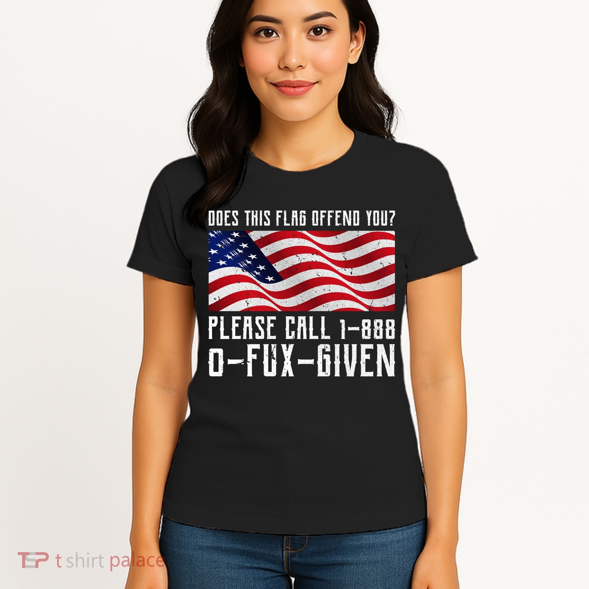 If This Flag Offend You Call 1 888-0-Fux-Given Women's T-Shirt