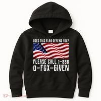 If This Flag Offend You Call 1 888-0-Fux-Given Kids Hoodie thumb 0