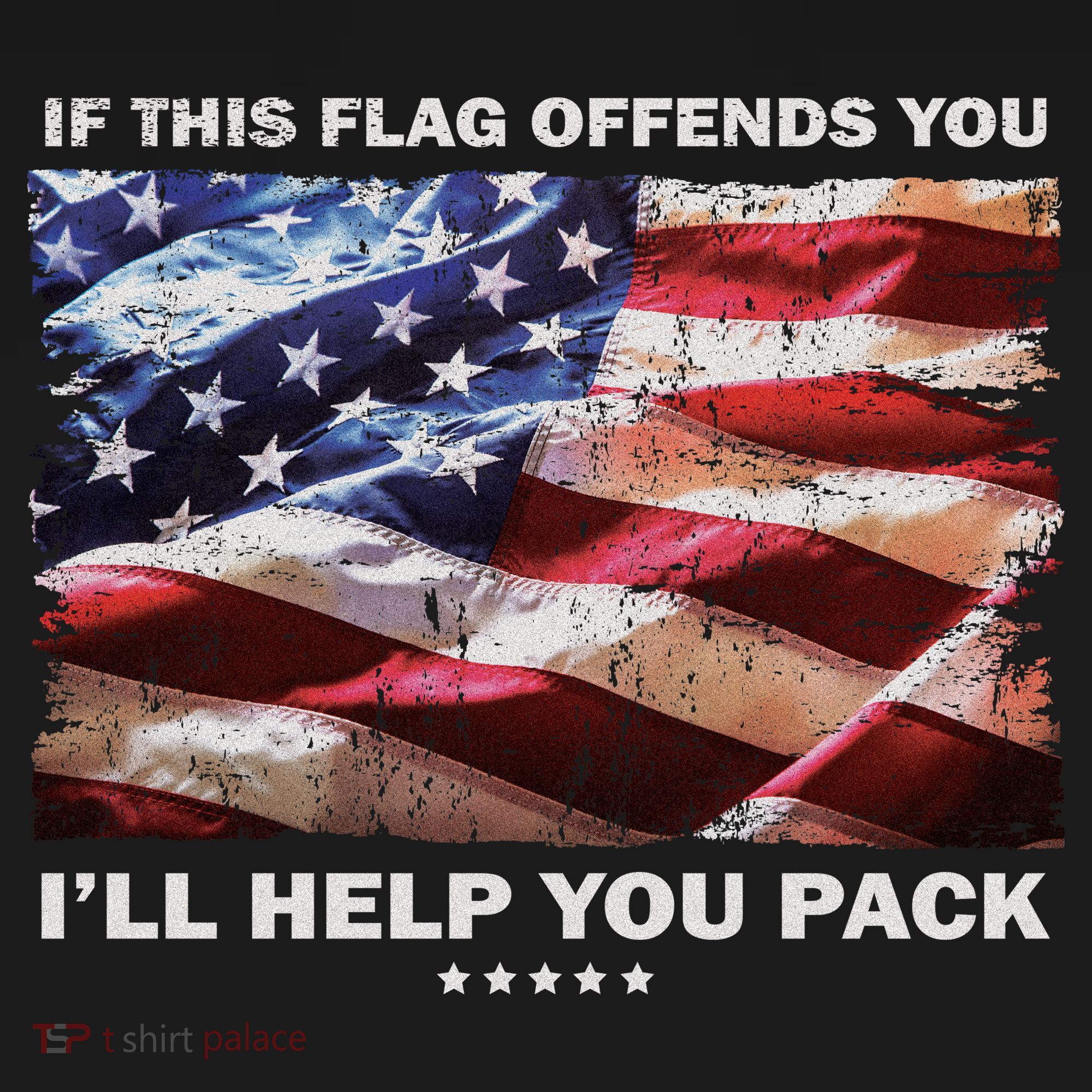 If This Flag Offends You I'll Help You Pack Backpack