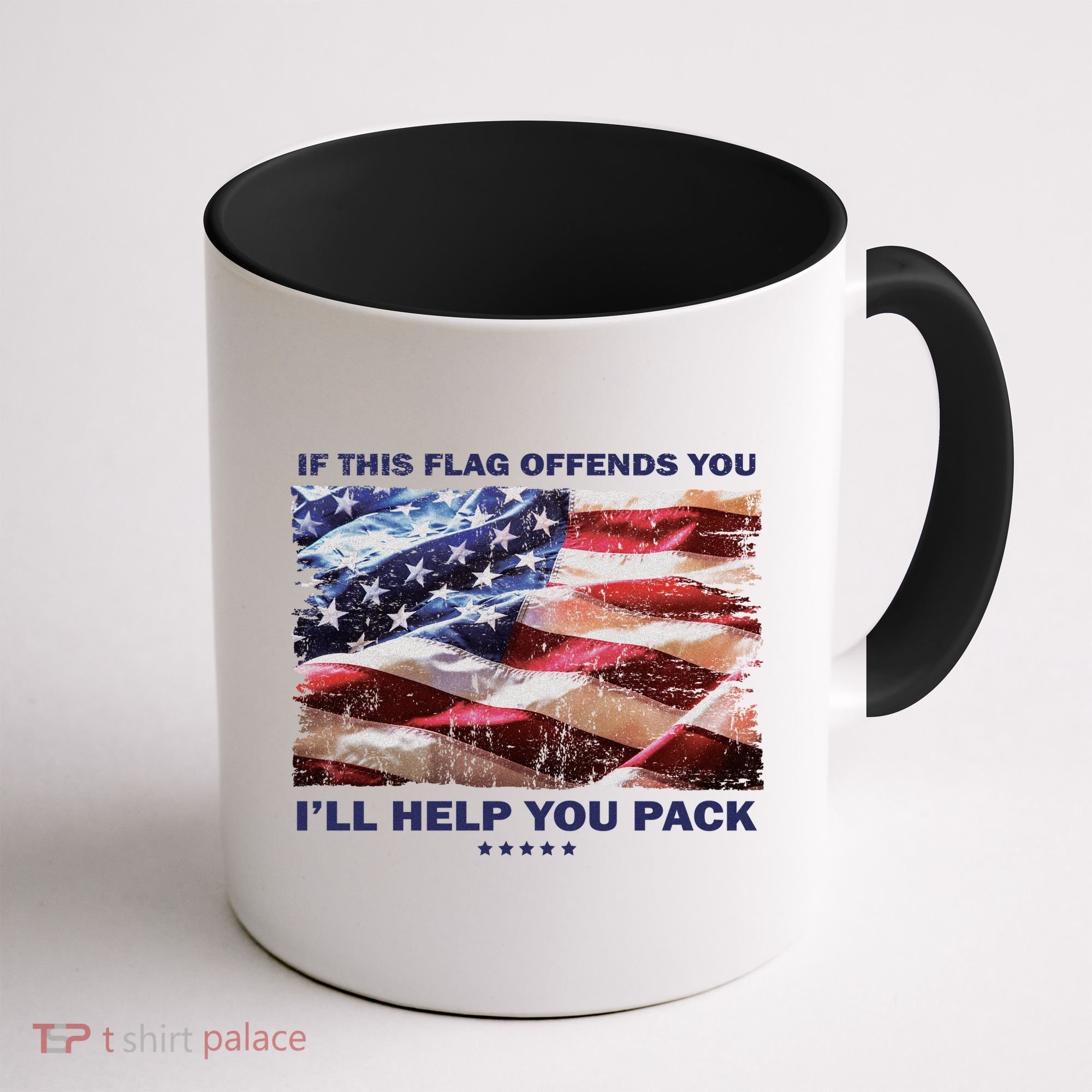 If This Flag Offends You I'll Help You Pack Coffee Mug