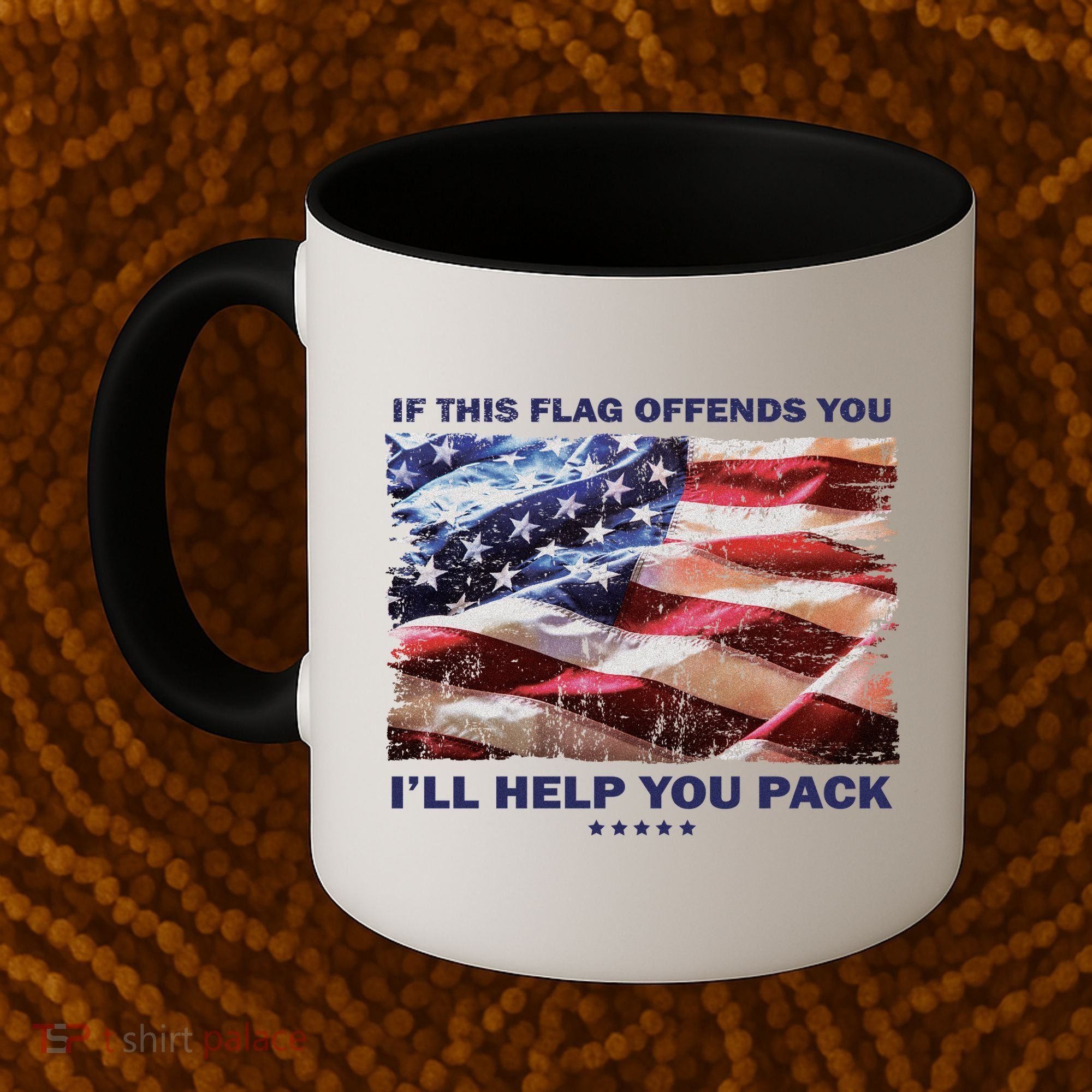 If This Flag Offends You I'll Help You Pack Coffee Mug