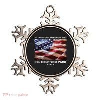 If This Flag Offends You I'll Help You Pack Ornament thumb 0