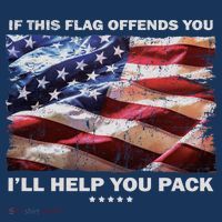If This Flag Offends You I'll Help You Pack Long Sleeve Shirt thumb 2