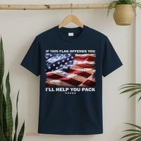 If This Flag Offends You I'll Help You Pack T-Shirt thumb 2