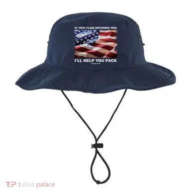 If This Flag Offends You I'll Help You Pack Bucket Hat