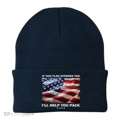 If This Flag Offends You I'll Help You Pack Beanie