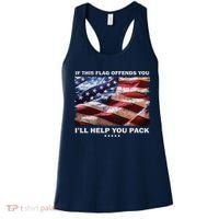 If This Flag Offends You I'll Help You Pack Women's Tank Top thumb 0